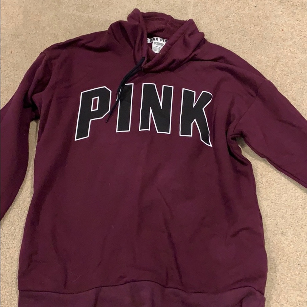 Maroon Pink Sweatshirt
